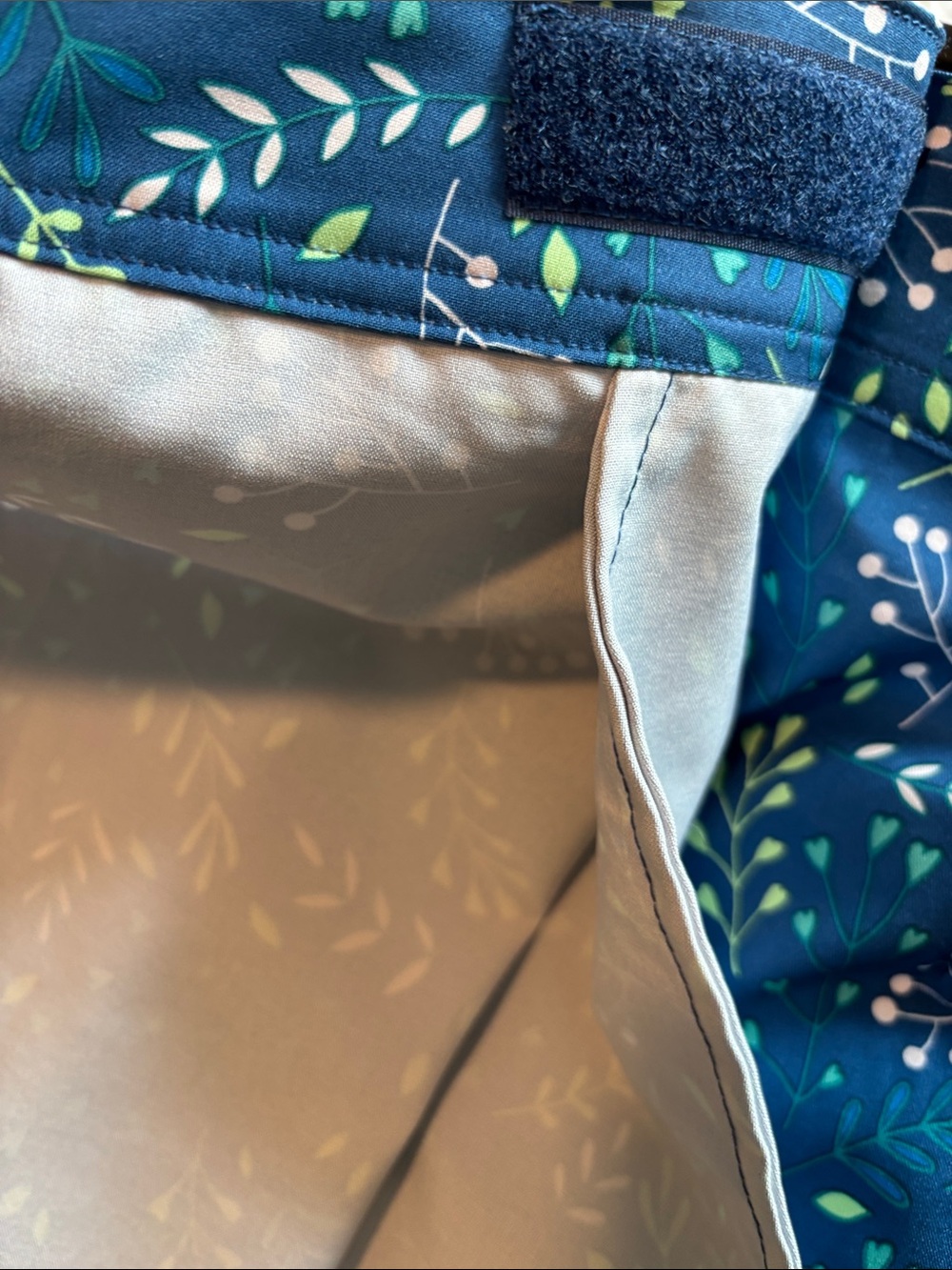 Rip Skirt Hawaii Blue Floral-Print Wrap Skirt - Picture 5 of 8